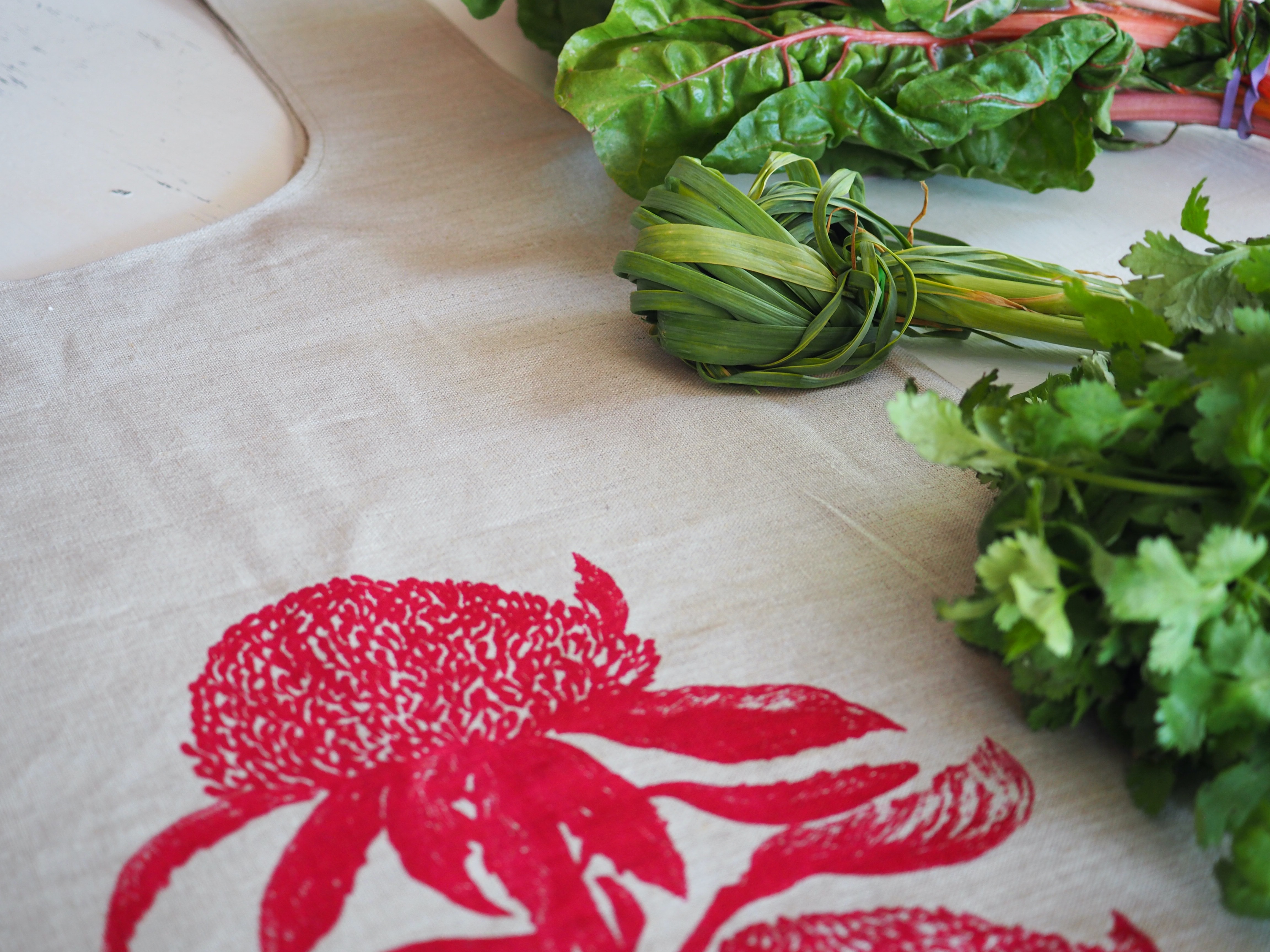 Magnificent Waratah Farmers Market Bag