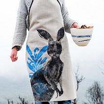 Kangaroo Etching Apron